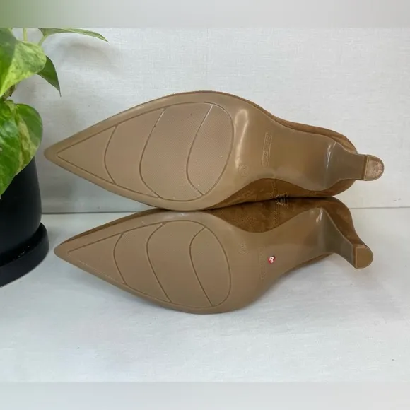 Nine West Gabria‎ Dress Booties MEDIUM NATURAL 9.5 M, E 548