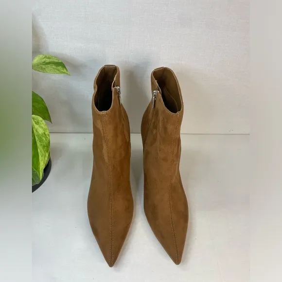Nine West Gabria‎ Dress Booties MEDIUM NATURAL 9.5 M, E 548