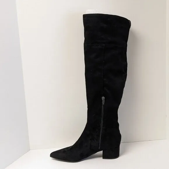 Nine West Maner Over-The-Knee Boots, Black, Women's 10