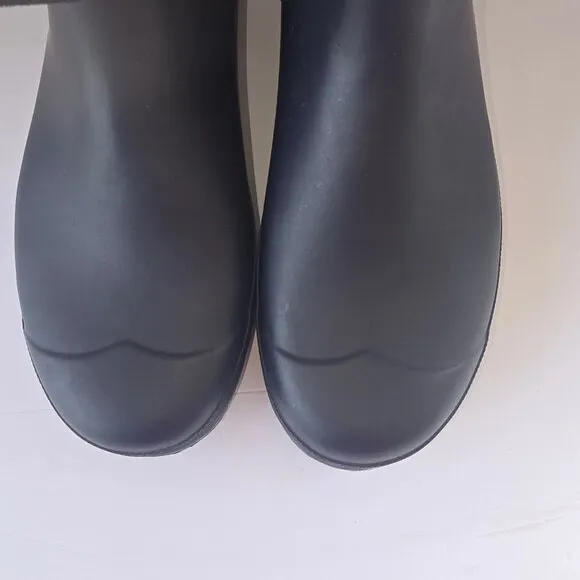 *NO INSOLES* Hunter Original Chelsea Waterproof Rain Boots Men Sz10  Col…
