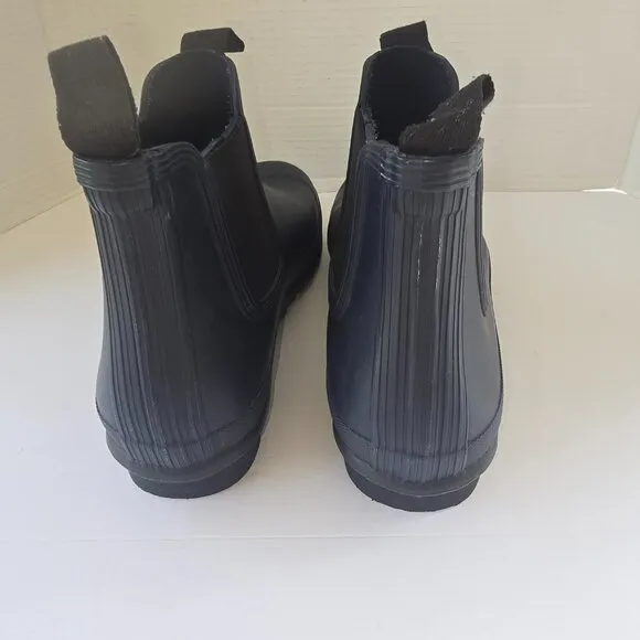 *NO INSOLES* Hunter Original Chelsea Waterproof Rain Boots Men Sz10  Col…