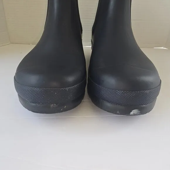 *NO INSOLES* Hunter Original Chelsea Waterproof Rain Boots Men Sz10  Col…