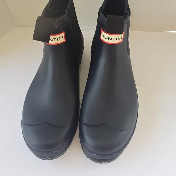 *NO INSOLES* Hunter Original Chelsea Waterproof Rain Boots Men Sz10  Col…