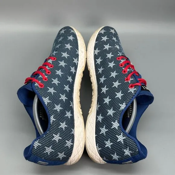 Nobull Flag Outwork Mens 13 Shoe Athletic Shoe Blue Red American Flag Patriotic