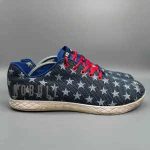 Nobull Flag Outwork Mens 13 Shoe Athletic Shoe Blue Red American Flag Patriotic