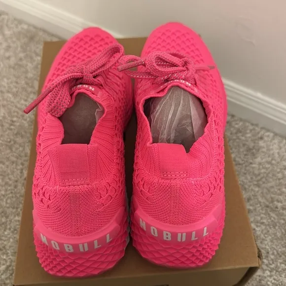 Nobull Women’s Pink Diamond Knit Runner Shoes