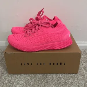 Nobull Women’s Pink Diamond Knit Runner Shoes