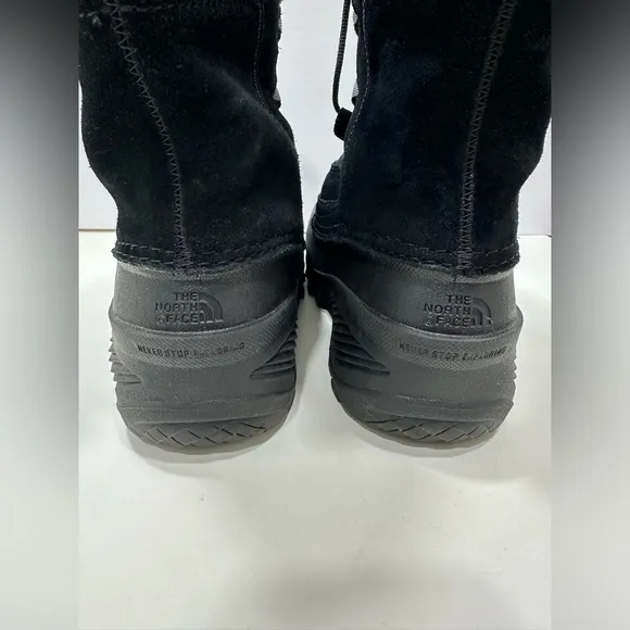 North Face Heat Seeker 200 Gram Insulation Black Snow Boots Women 5 Waterproof