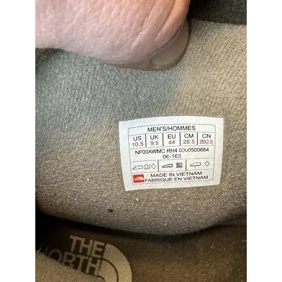 North Face Men’s Heat Seeker 200Gram Insulated Waterproof Winter Boots Mens 10.5