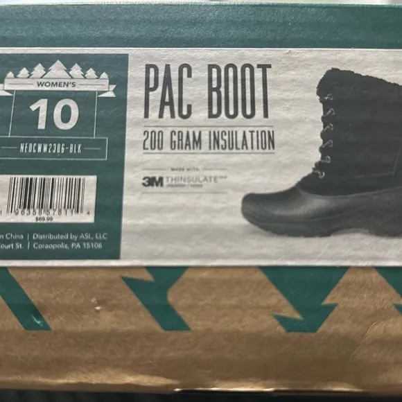 Northeast Outfitters Women's Pac 200g Winter Boots 10