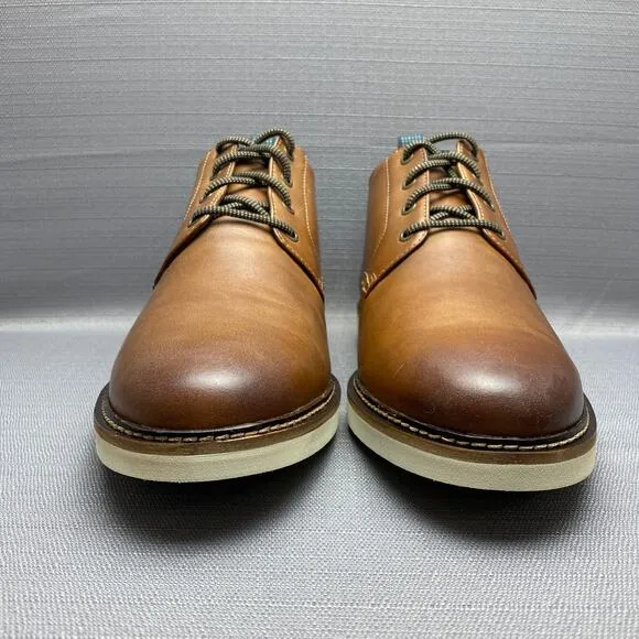 Nunn Bush Leather Ridgetop Plain Toe Chukka Boots Men 10XW