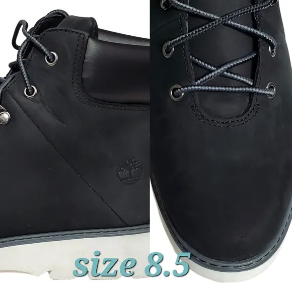 NWB Timberland Keeley field nubuck lace mid hiking boots black classic outdoor