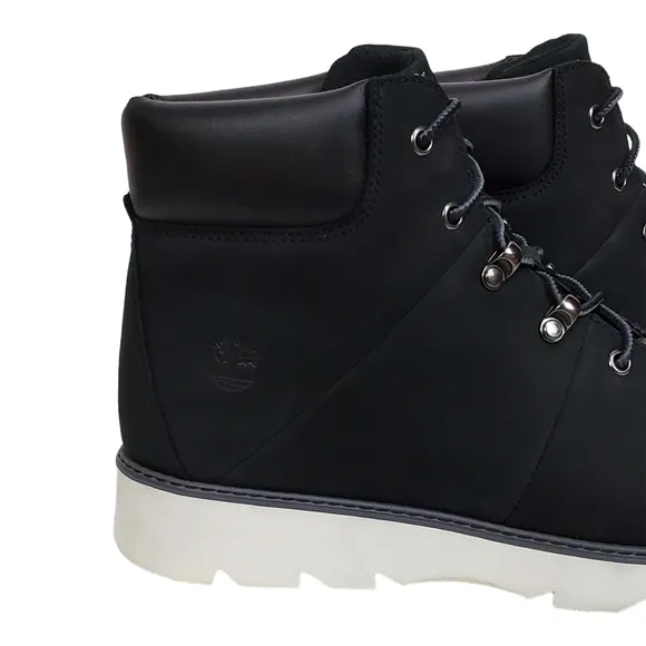 NWB Timberland Keeley field nubuck lace mid hiking boots black classic outdoor