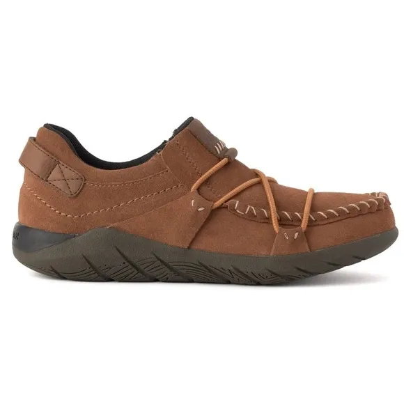 NWOB $150 BLACK MANITOBAH MEN'S MAKWA SLIP-ON BUNGEE LOOP SHOES -