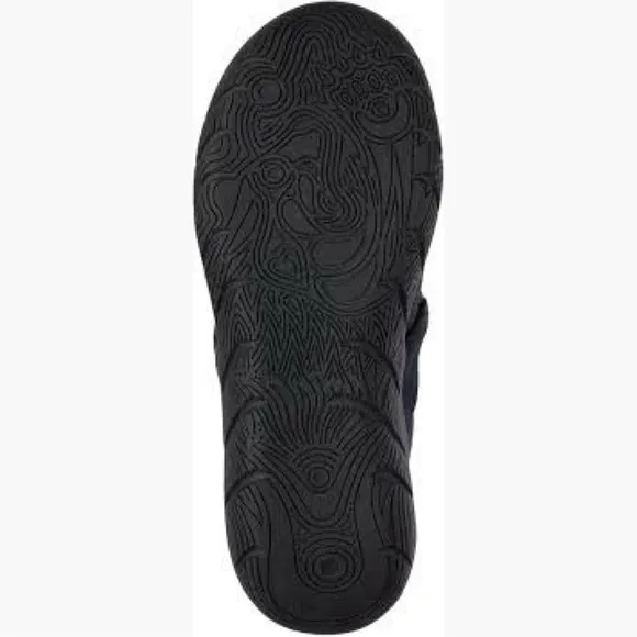NWOB $150 BLACK MANITOBAH MEN'S MAKWA SLIP-ON BUNGEE LOOP SHOES -