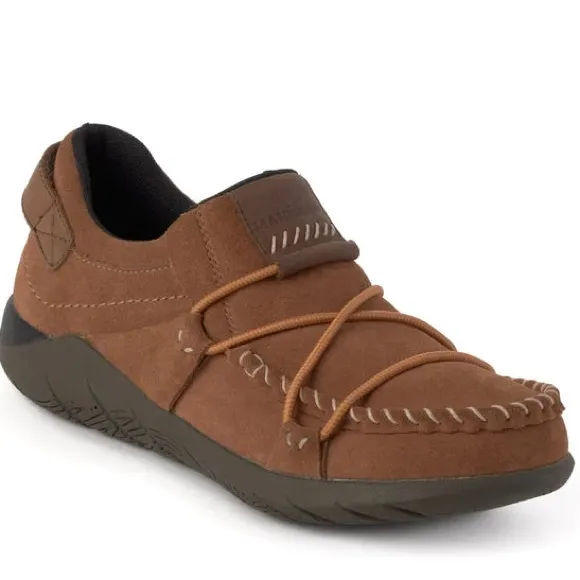 NWOB $150 BLACK MANITOBAH MEN'S MAKWA SLIP-ON BUNGEE LOOP SHOES -