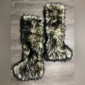 NWOB Dolls Kill / Club Exx Wild Instincts Thigh High Boots