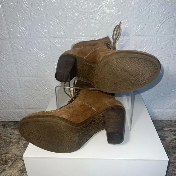 NWOB M.P.S “falisha” Suede Boots