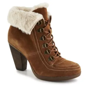 NWOB M.P.S “falisha” Suede Boots