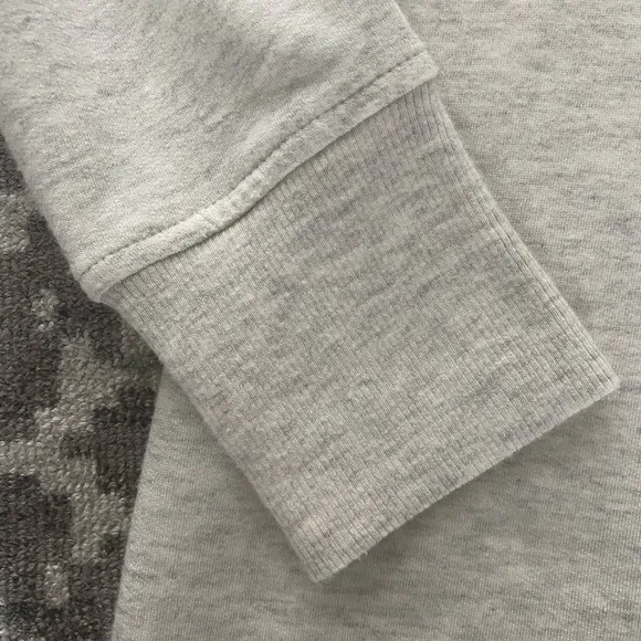 NWOT Athleta S Heather Grey Oversized Sweater Cross Twist Open Back So Soft