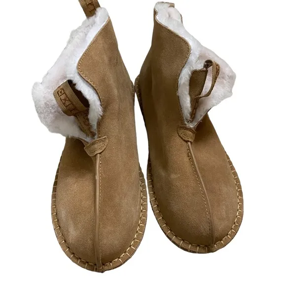 NWOT Australia luxe collective homework suede men boots shearling size US8