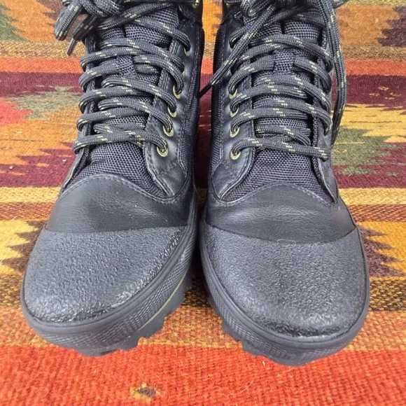 NWOT- Diesel Olson Boots Men 8.5 Black Trail Sportswear Gorpcore Workwear
