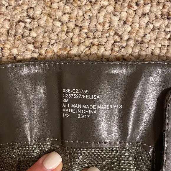 NWOT gray boots