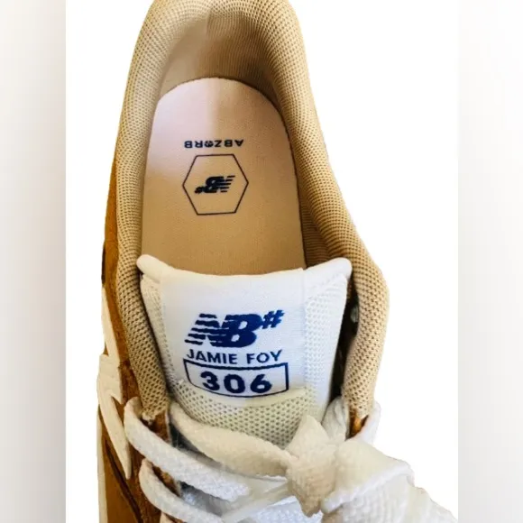 NWOT New Balance Numeric 306 - Jamie FoyCurry/WhiteMen’s Size 9