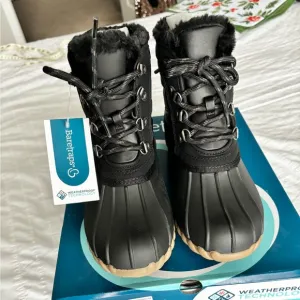 NWT BARETRAPS FLYN WATER RESISTANT FAUX FUR LINED DUCK BOOTS