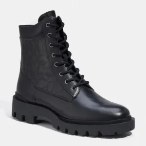 NWT Coach Citysole boots Men Black US 12