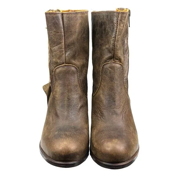 NWT Corral Women's Rosalie Indie Spirit Brown Western Ankle Boot Size US 7