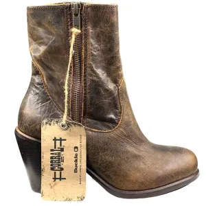 NWT Corral Women's Rosalie Indie Spirit Brown Western Ankle Boot Size US 7