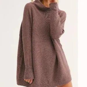 NWT Free People Ottoman sweater, brown/rose, XS