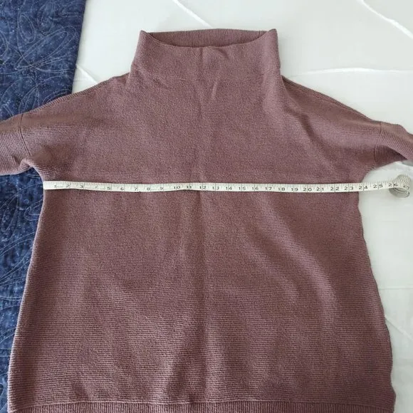 NWT Free People Ottoman sweater, brown/rose, XS
