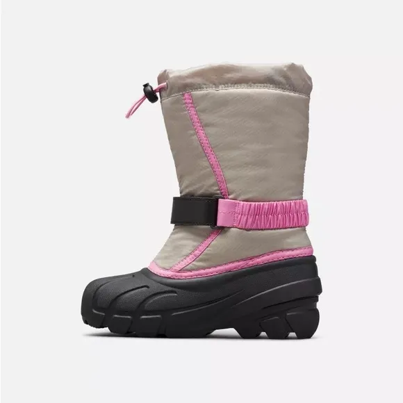 NWT Girls Sorel Flurry Weather Resistant Snow Boots