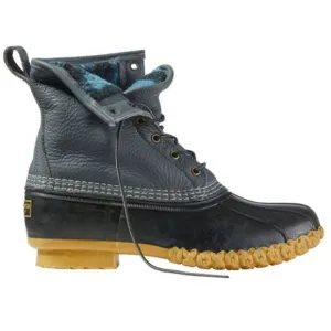 NWT L.L. Bean Men's Fleece-Lined Insulated Duck Boots Size 9 Blue