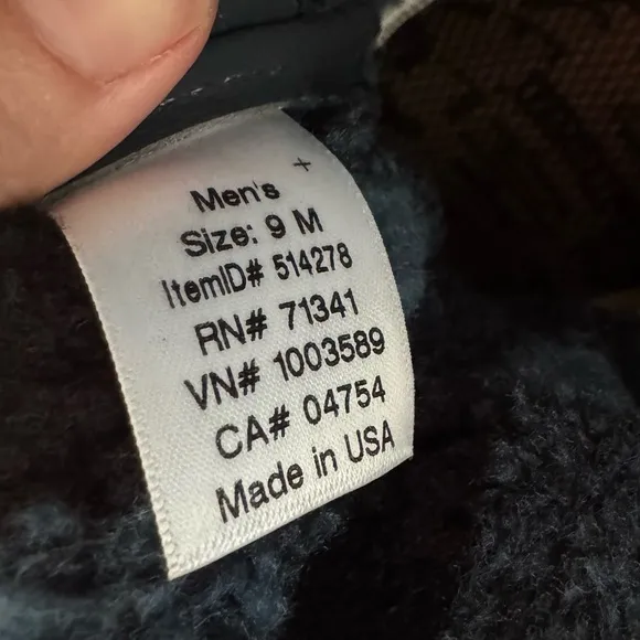 NWT L.L. Bean Men's Fleece-Lined Insulated Duck Boots Size 9 Blue