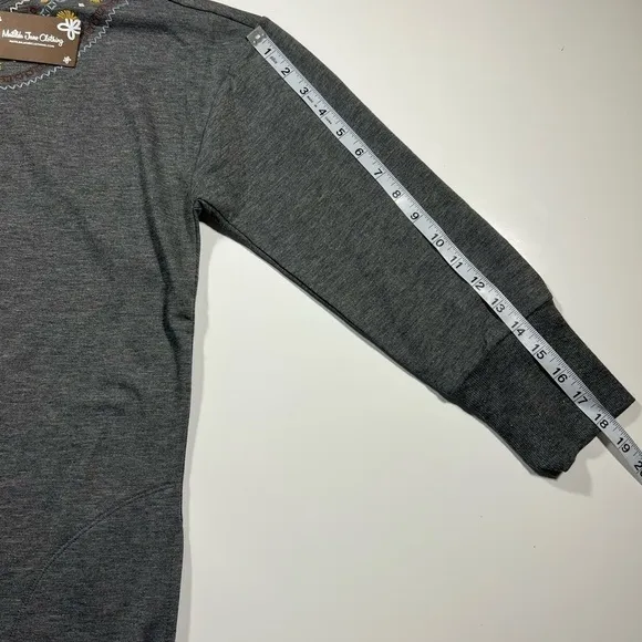 NWT Matilda Jane Just Imagine Cozy Sweatshirt Dress Size Large