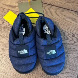 NWT! NEW! North Face Thermalball Nuptse Mule Winter Shoe -Denim Women Size US7
