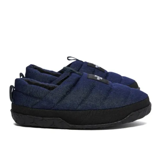 NWT! NEW! North Face Thermalball Nuptse Mule Winter Shoe -Denim Women Size US7