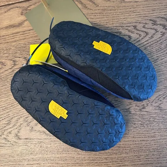 NWT! NEW! North Face Thermalball Nuptse Mule Winter Shoe -Denim Women Size US7