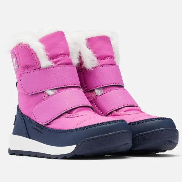 NWT SOREL Little Girl's Youth Whitney II Boots Bright Lavender 4