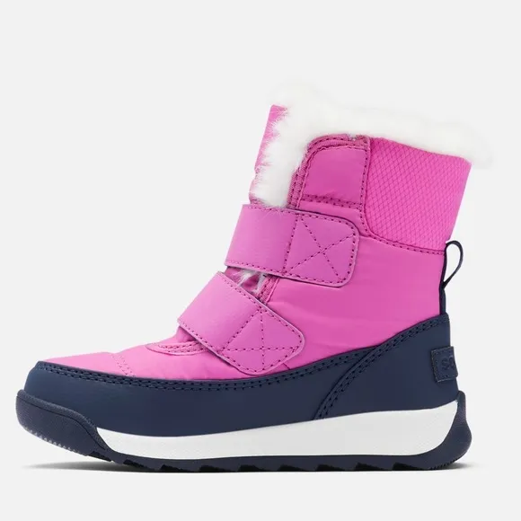 NWT SOREL Little Girl's Youth Whitney II Boots Bright Lavender 4