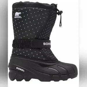 NWT Sorel Youth Flurry Print Winter Boots