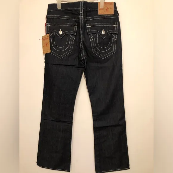 NWT True Religion Men’s Boots Cut Denim Made in USA ; Y2K Version