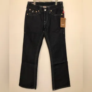 NWT True Religion Men’s Boots Cut Denim Made in USA ; Y2K Version