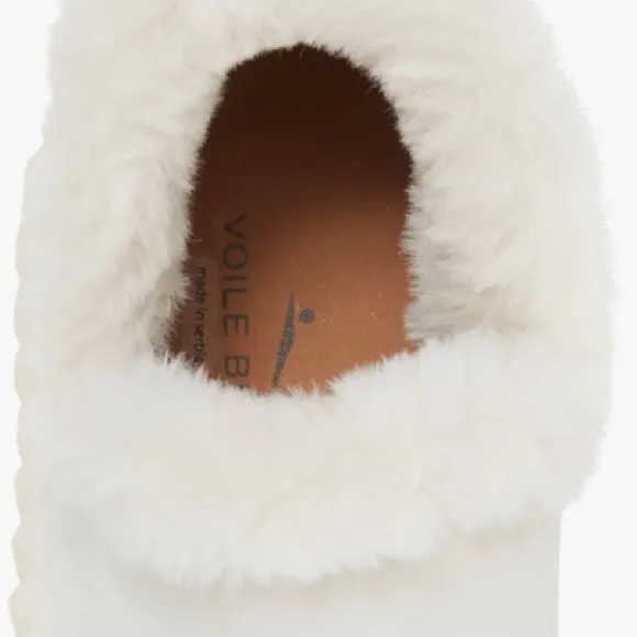NWT Voile Blanche Luna Leather Fur Trim Sneaker Bootie Boots Size 39 / Size 8