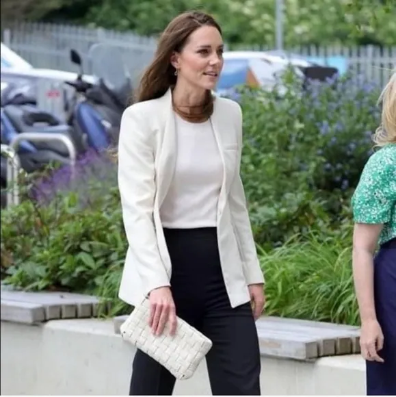 NWT Zara Long Blazer Kate Middleton Size M