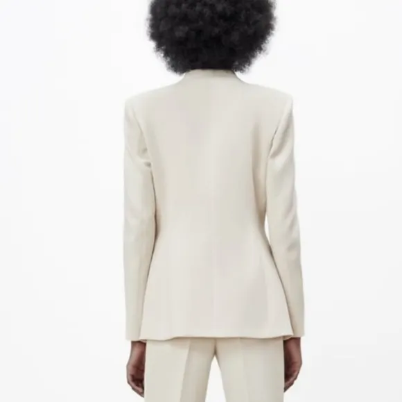 NWT Zara Long Blazer Kate Middleton Size M