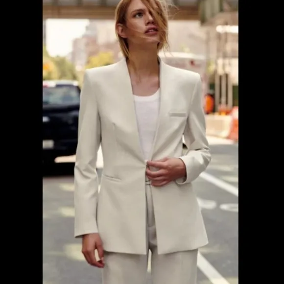 NWT Zara Long Blazer Kate Middleton Size M